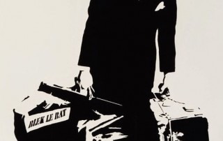 Blek le Rat - Man Who Walks Through Walls - 2007 - Screenprint - 72 cm x 52 cm - 29 inch x 21 inch - Ministry of Walls Street Art Gallery - The Urban Art Broker - Shop