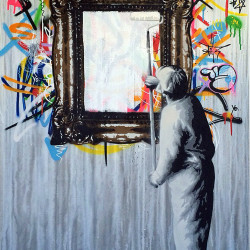 Ministry of Walls - Martin Whatson - Abstract Buffers - In the Shop from The Urban Art Broker -