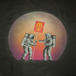 Otto Schade - I Love it - 2013 - 150cm x 150cm - Ministry of Walls Street Art Gallery - The Urban Art Bro