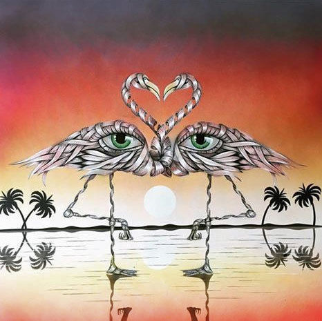 Ministry of Walls - Otto Schade - Magic Flamingos