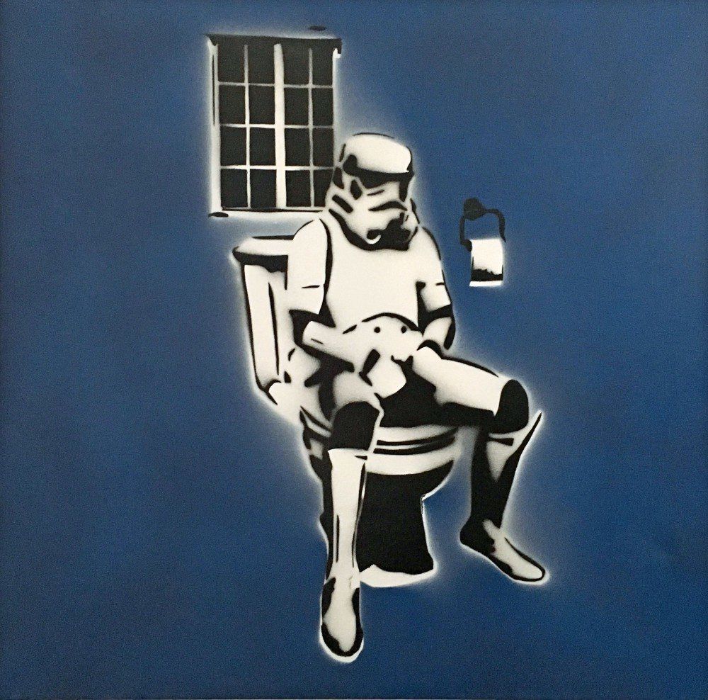 Teves-2008-stormtrooper-spraypint-on-canvas_edition10_61cmx61cm_24x24inch_ministry-of-walls_streetart_galerie