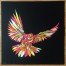 Otto Schade - DOVE Black 4WYOP- 2016 - 60cm x 60cm stencil-spray-handfinished 300g-card_ed1-1 Ministry of Walls Street Art Shop Gallery