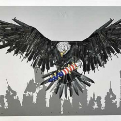 Otto Schade Who´s next - 2017 - Giclee archival pigment print - Edition 50 - 60x37cm - 24x15 inch - Ministry Of Walls Streetart Gallery -The Urban Art Broker shop