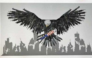 Otto Schade Who´s next - 2017 - Giclee archival pigment print - Edition 50 - 60x37cm - 24x15 inch - Ministry Of Walls Streetart Gallery -The Urban Art Broker shop