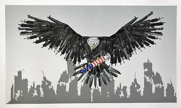 Otto Schade Who´s next - 2017 - Giclee archival pigment print - Edition 50 - 60x37cm - 24x15 inch - Ministry Of Walls Streetart Gallery -The Urban Art Broker shop