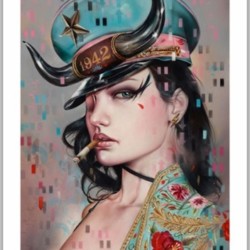 Brian M. Viveros - 1942 - 2018 - Giclee fine art Print - 51 cm x 36 cm - 20 inch x 14 inch - Ministry of Walls Streetart Gallery - The Urban Art Broker - Shop