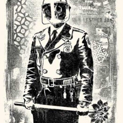 Shepard Fairey my florist is a dick - 2017 - 24 x 18 inch - 60x45 cm -print Edition 400 -numbered and signed - Ministry of Walls Street Art Gallery - The Urban Art Broker - shop