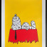 Otto Schade - Snoopy (Yellow) - 2018 - 3-layers Screen Print - 42 cm x 51 cm - 17 inch x 20 inch - Ministry of Walls Street Art Gallery - The Urban Art Broker - Shop