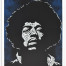 Otto Schade - Jimi Hendrix (Blue) - 2018 - Screen Print on Paper - 59 cm x 42 cm - 23 inch x 17 inch - Ministry of Walls Street Art Gallery - The Urban Art Broker - Shop