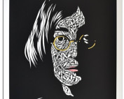 Otto Schade - John Lennon - 2018 - Screen Print on Paper - 59 cm x 42 cm - 23 inch x 17 inch - Ministry of Walls Street Art Gallery - The Urban Art Broker - Shop