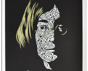 Otto Schade - John Lennon (Gold) - 2018 - Screen Print on Paper - 59 cm x 42 cm - 23 inch x 17 inch - Ministry of Walls Street Art Gallery - The Urban Art Broker - Shop